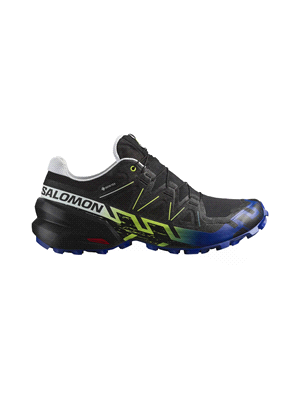 SALOMON SPEEDCROSS 6 GTX FAN FIRE SCARPA TREKKING UOMO Nero  ... 