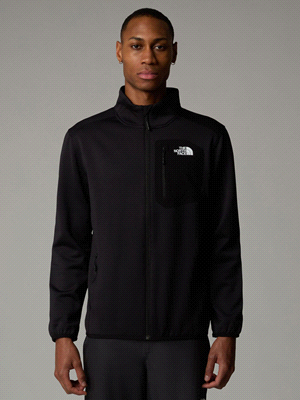 THE NORTH FACE M CRSST FZ PILE UOMO Nero  ... 