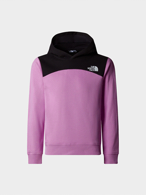 THE NORTH FACE FELPA COLOR BLOCK FELPERIA BAMBINO Rosa Nero ... 