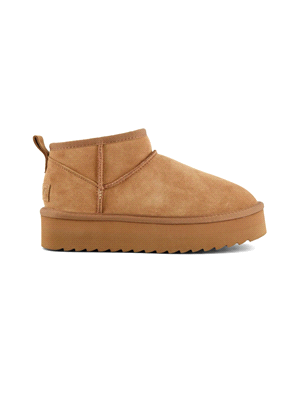 PLATFORM WINTER BOOT SUEDE 