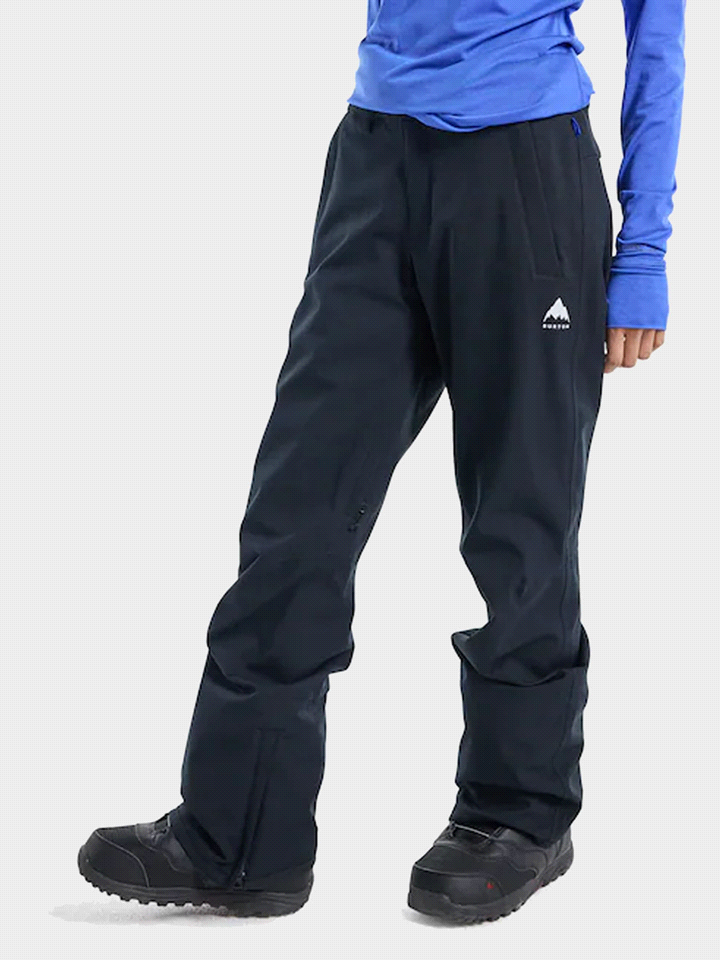 I pantaloni da snowboard SOCIETY di BURTON per donna presentano una membrana DryRide 2L che assicura una resistenza all