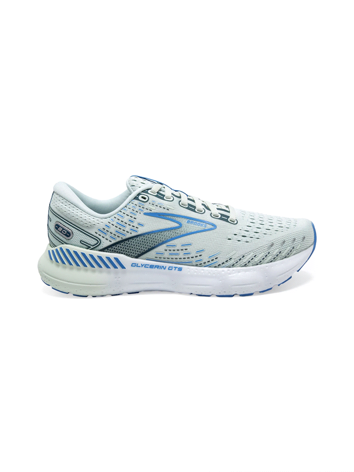 BROOKS GLYCERIN GTS 20 SCARPA RUNNING DONNA Blu  ... 