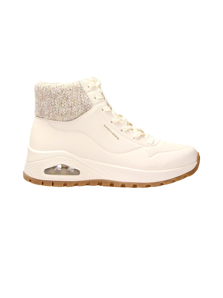 SKECHERS W UNO RUGGED-DARLING SCARPA MODA DONNA Beige  ... 