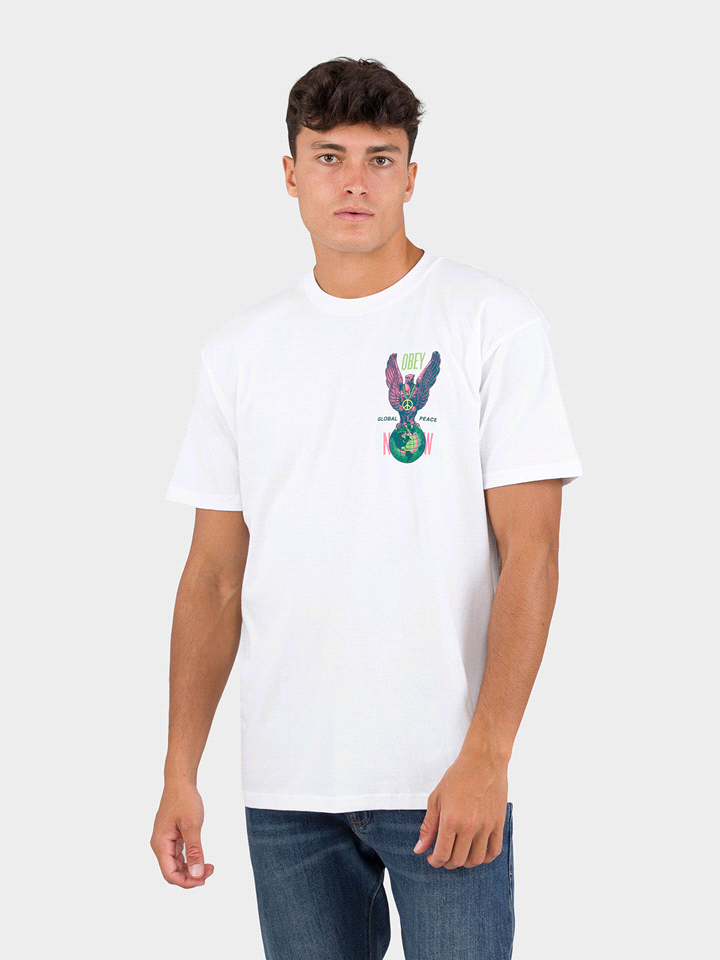 T-SHIRT M/C PEACE EAGLE 