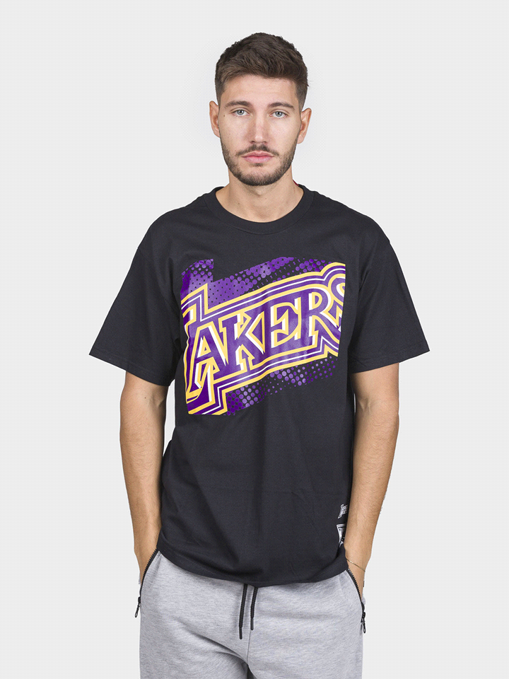 T-SHIRT M/C BIG FACE LOS ANGELES LAKERS 