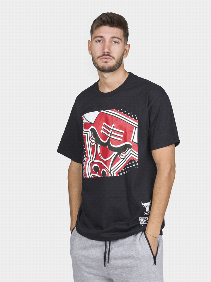 T-SHIRT M/C BIG FACE CHICAGO BULLS 