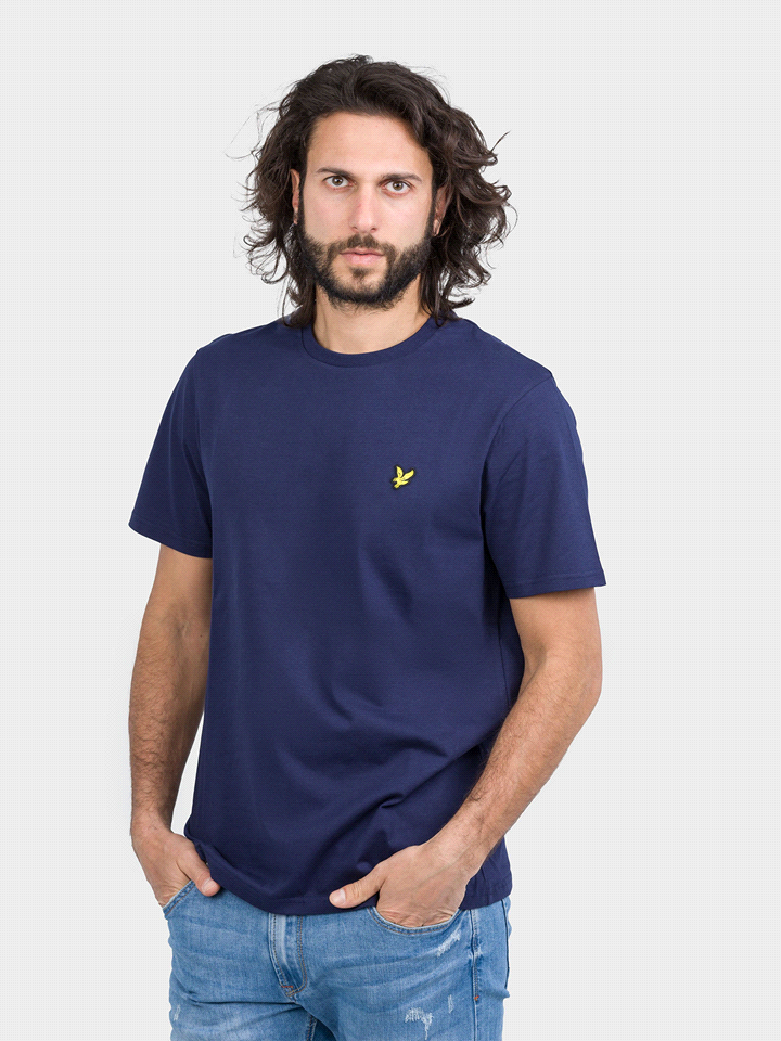 LYLE SCOTT T-SHIRT LOGO T-SHIRTERIA UOMO Blu  ... 