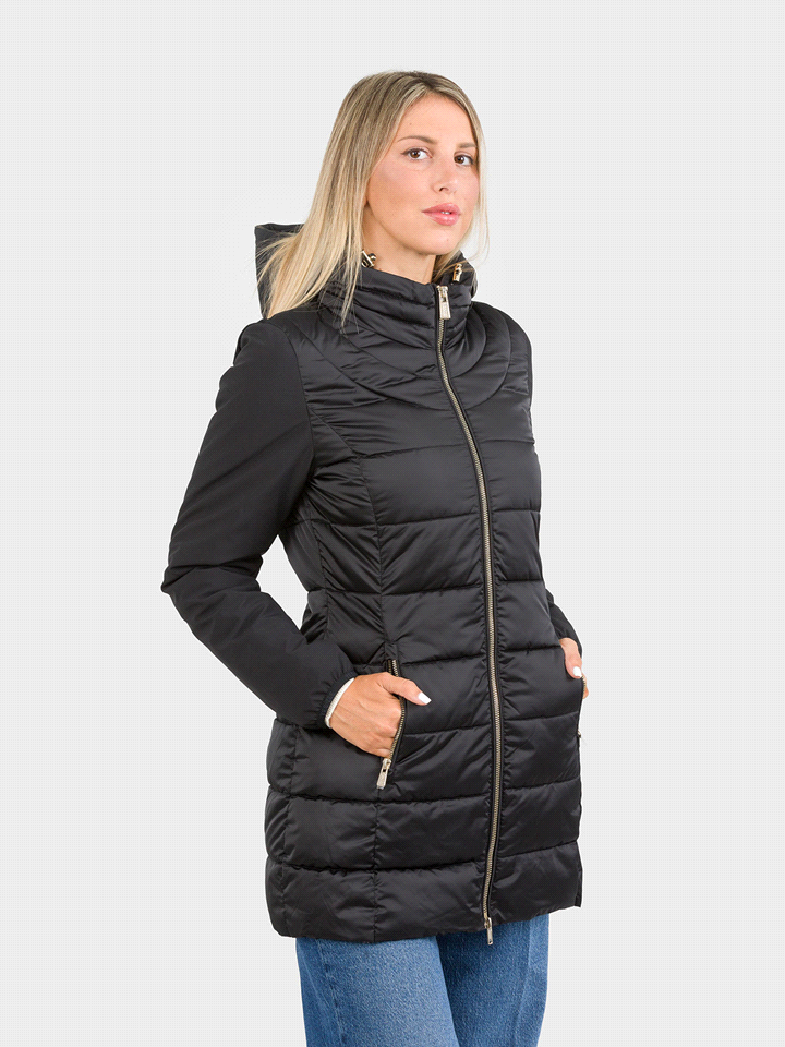 GIACCA LUNGA INSERTI SOFTSHELL 