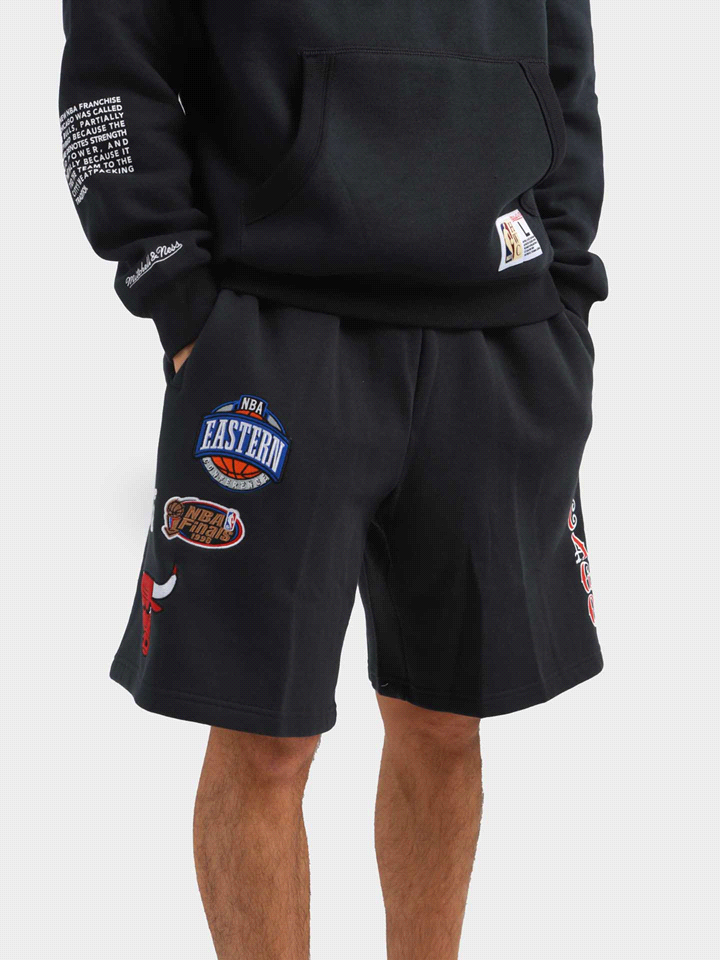 NBA TEAM ORIGINS FLEECE SHORT CHICAGO 