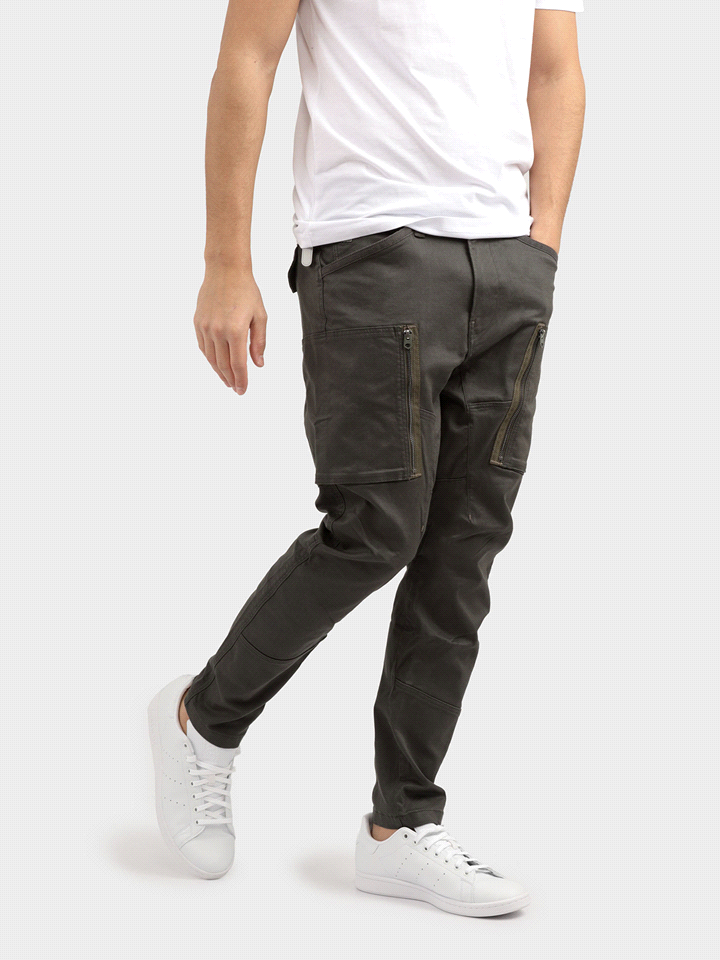 PANTALONE ZIP POCKET 3D CARGO 