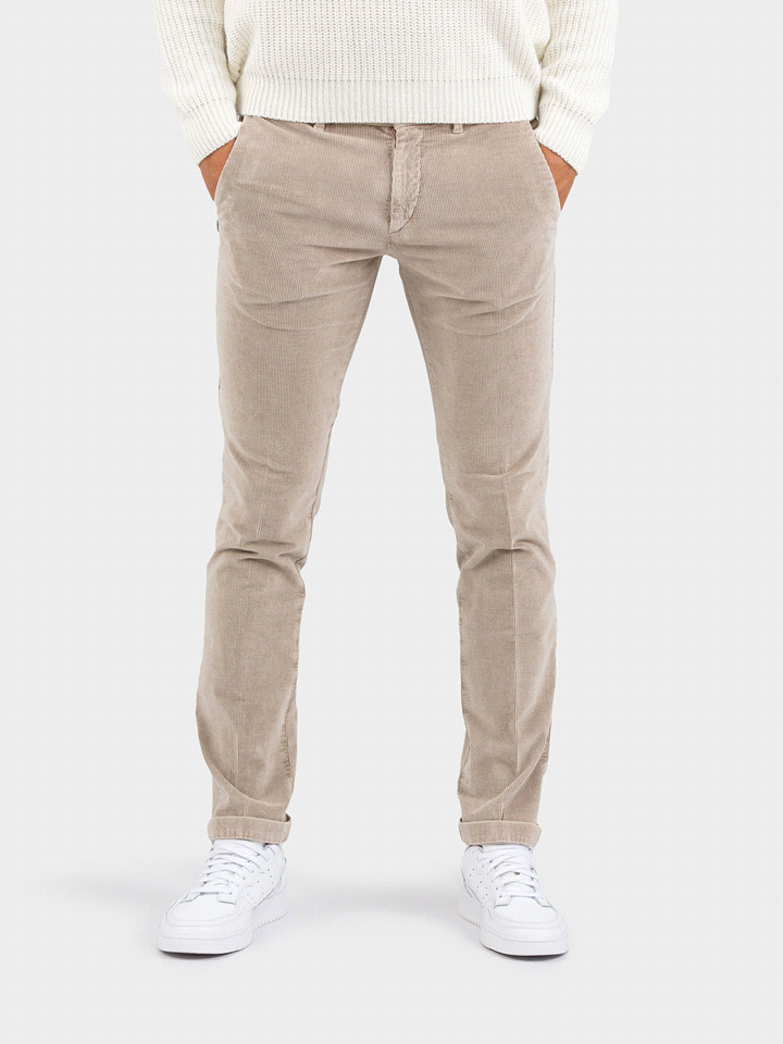 PANTALONE CHINO LENNY VELLUTO 