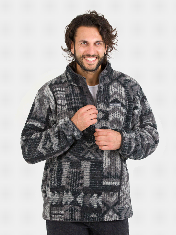 PILE 1/2 ZIP RUGGED SHERPA 