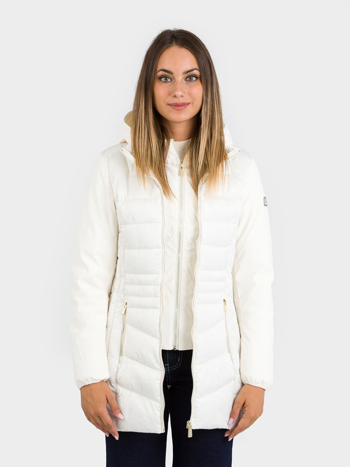 CAPPOTTO TRAPUNTATO CON FINTO GILET STAC. 