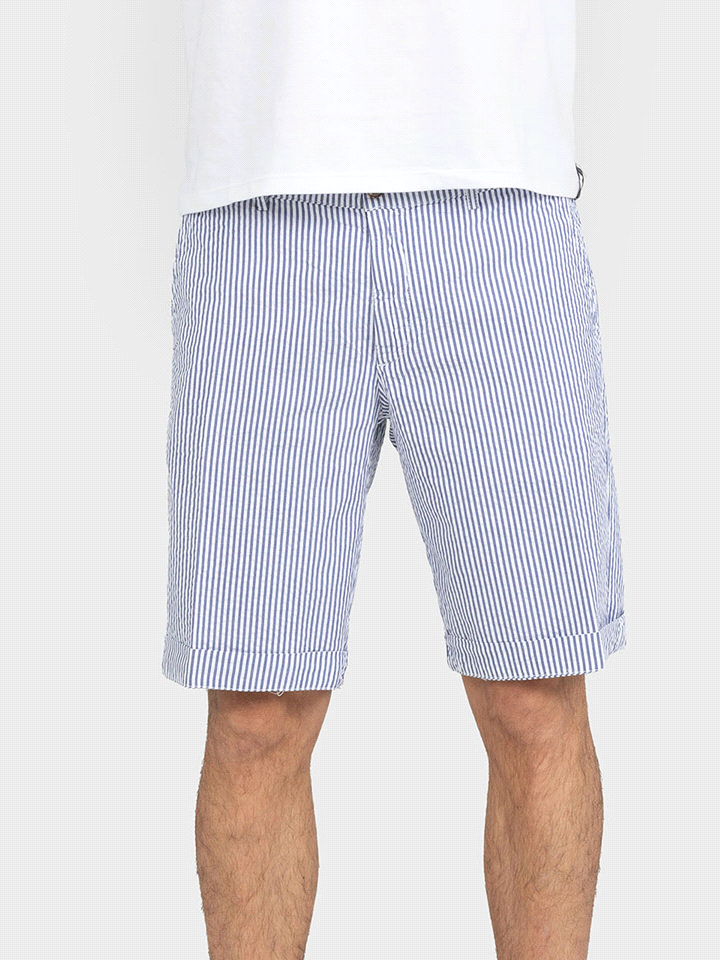 BERMUDA CHINO SEERSUCKER 