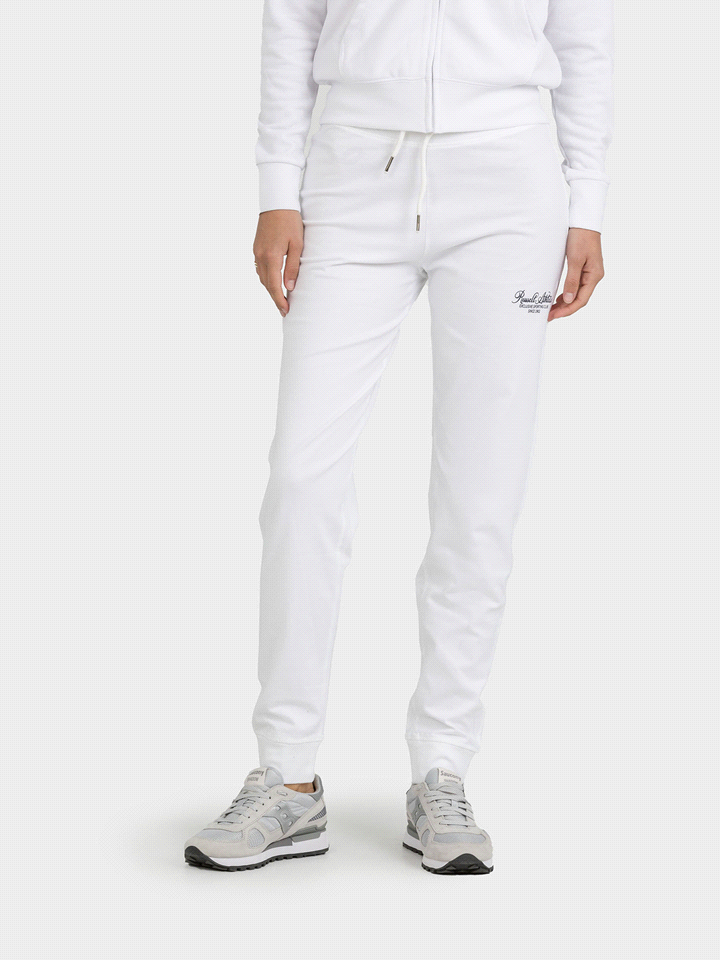 RUSSELL ATHLETIC JOGGER FAITH PANTALONE FELPA UOMO Bianco  ... 