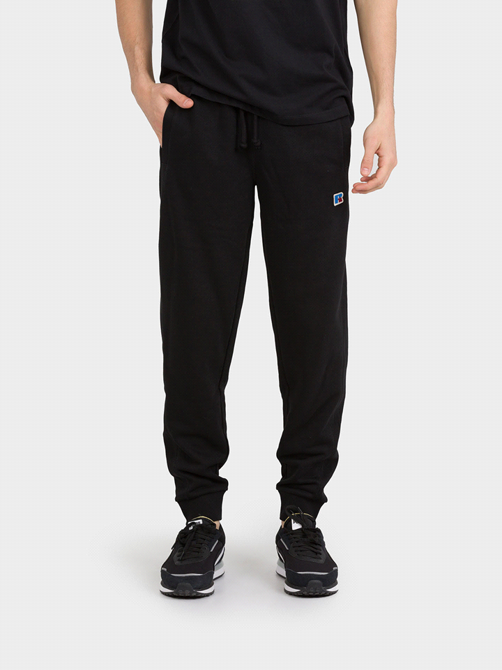 RUSSELL ATHLETIC PANTALONE FELPA ERNEST PANTALONE FELPA UOMO Nero  ... 