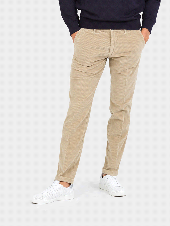 PANTALONE CHINO LENNY VELLUTO 