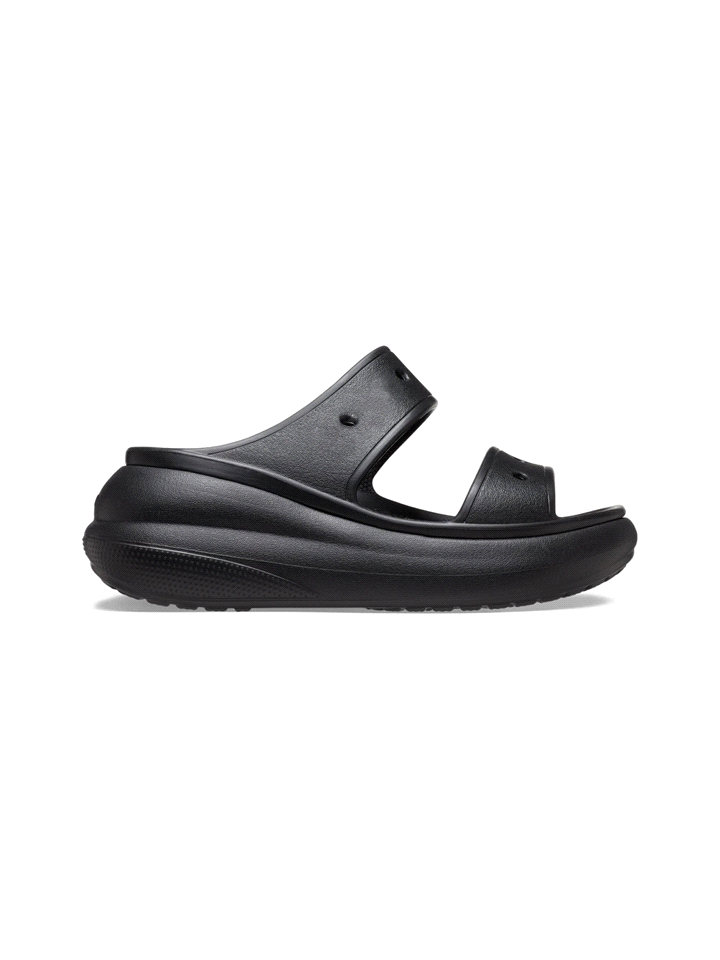 CROCS CRUSH SANDAL CIABATTA DONNA Nero  ... 