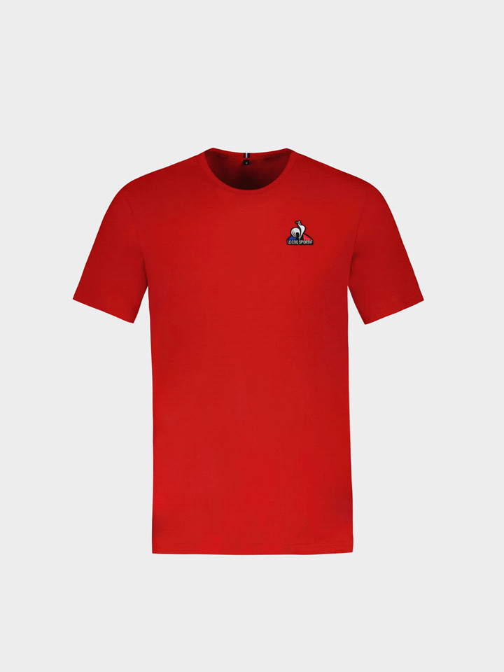 LE COQ SPORTIF T-SHIRT ESSENTIELS T-SHIRTERIA UOMO Rosso  ... 