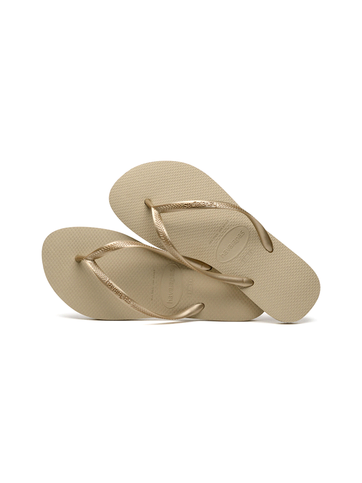 HAVAIANAS CIABATTA SLIM CIABATTA DONNA Beige Grigio ... 