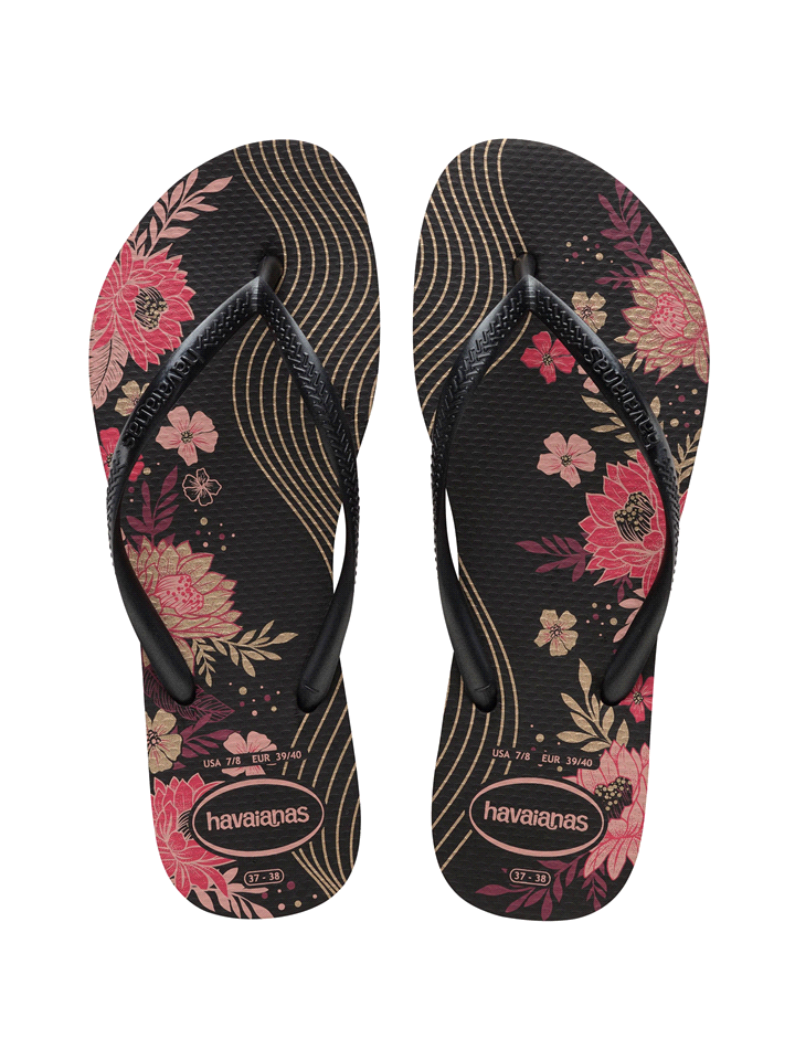 HAVAIANAS CIABATTA SLIM ORGANIC CIABATTA DONNA Nero  ... 