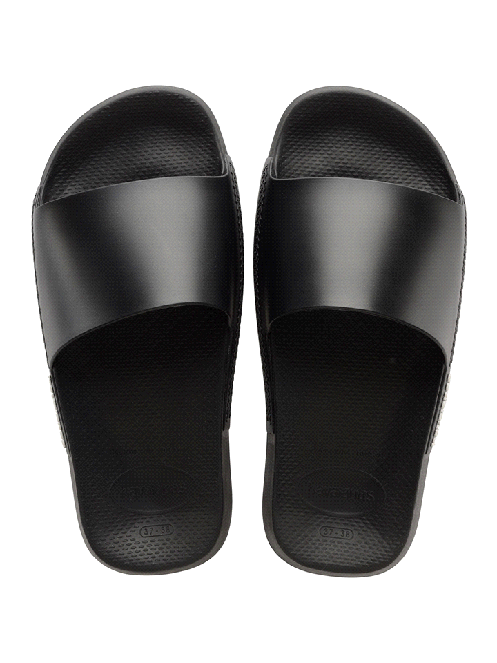 HAVAIANAS CIABATTA SLIDE CIABATTA UOMO Nero  ... 