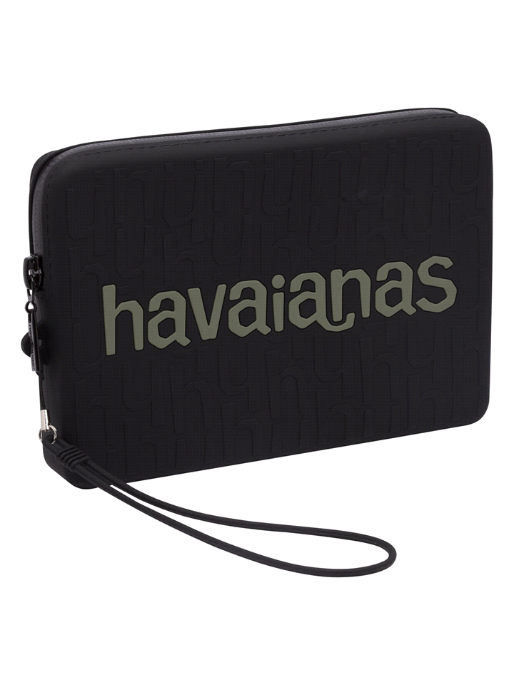 HAVAIANAS POCHETTE MINI BAG LOGOMANIA ACCESSORI UNISEX Nero  ... 