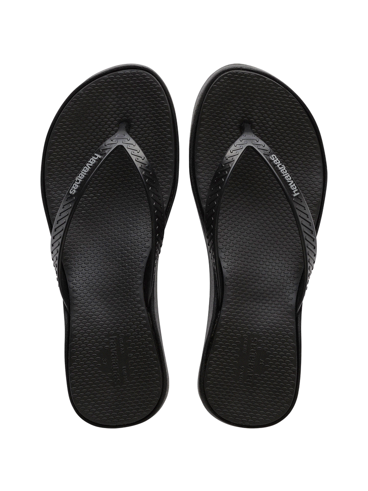 HAVAIANAS CIABATTA HIGH PLATFORM CIABATTA DONNA Nero  ... 