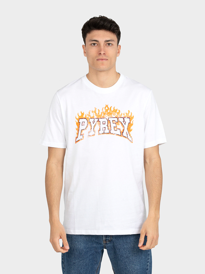 T-SHIRT LOGO FIAMME 