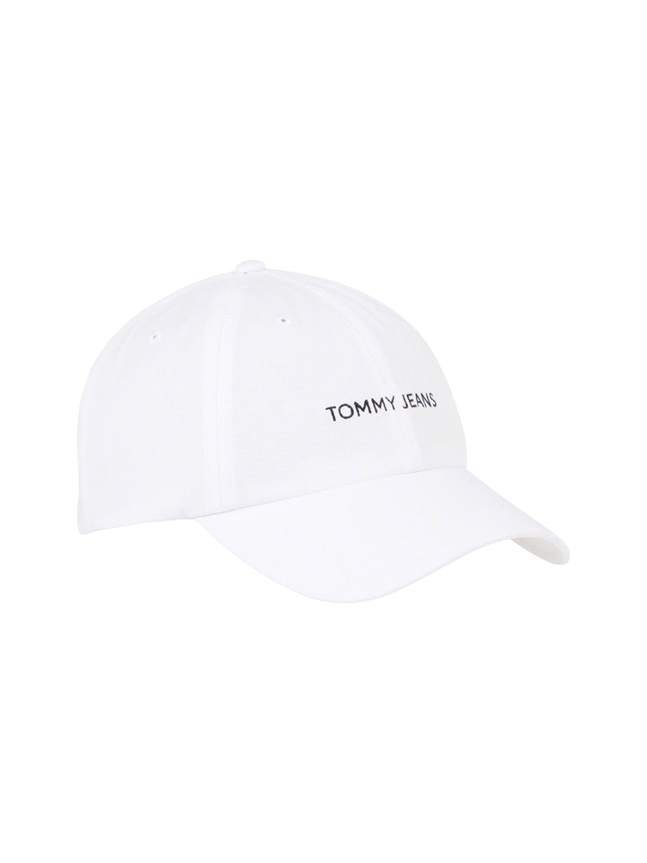 TOMMY JEANS CAPPELLO TJM LINEAR LOGO ACCESSORI UNISEX Bianco  ... 