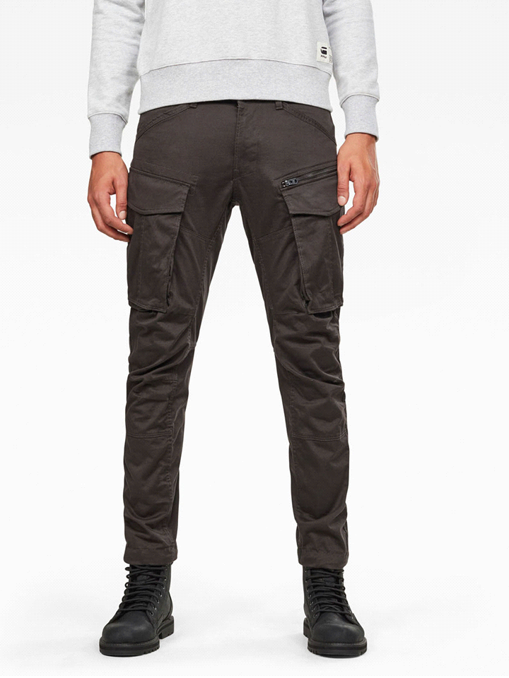 Il pantalone G-STAR ROVIC ZIP 3D TAPERED offre un mix perfetto di stile militare e confort urbano. Con una chiusura lampo nascosta e tasche modello cargo, questo pantalone è stiloso ma funzionale. Rea... 