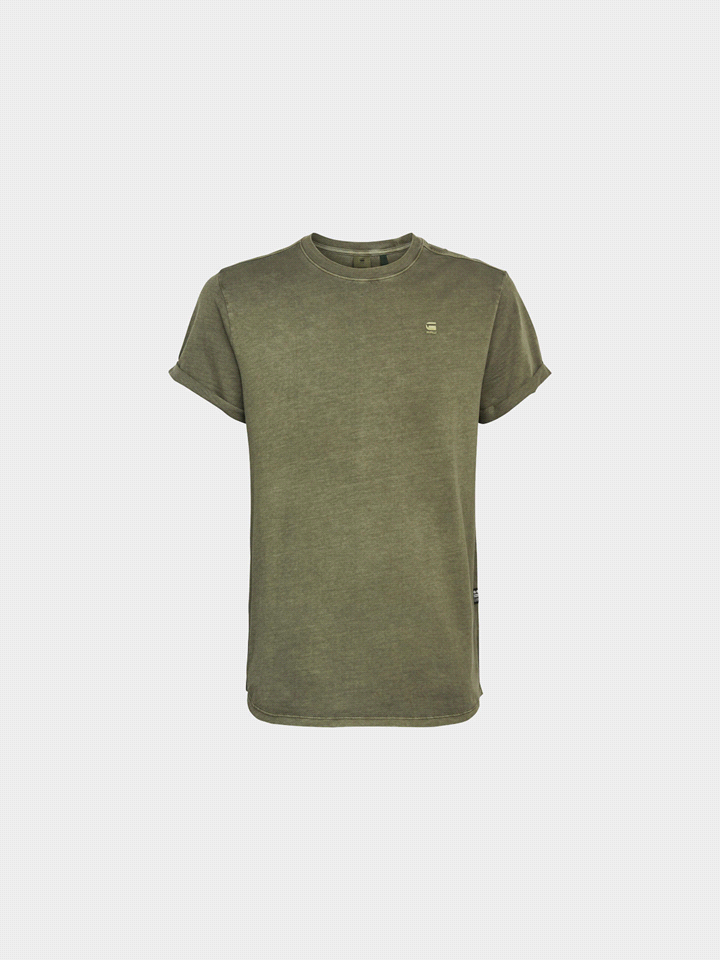 G-STAR T-SHIRT MANICA CORTA LASH T-SHIRTERIA UOMO Verde  ... 