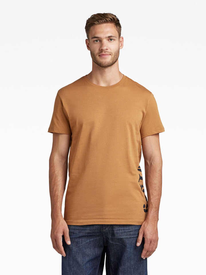 G-STAR T-SHIRT SIDE STANCIL T-SHIRTERIA UOMO   ... 