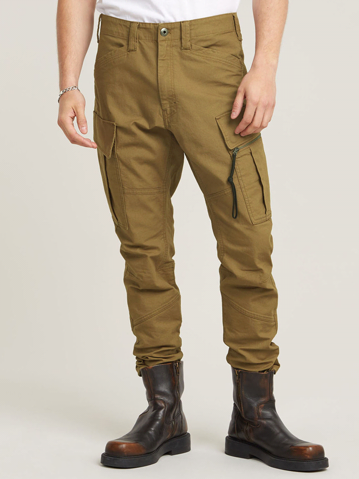 G-STAR PANTALONE 3D SKINNY CARGO PANTALONI UOMO   ... 