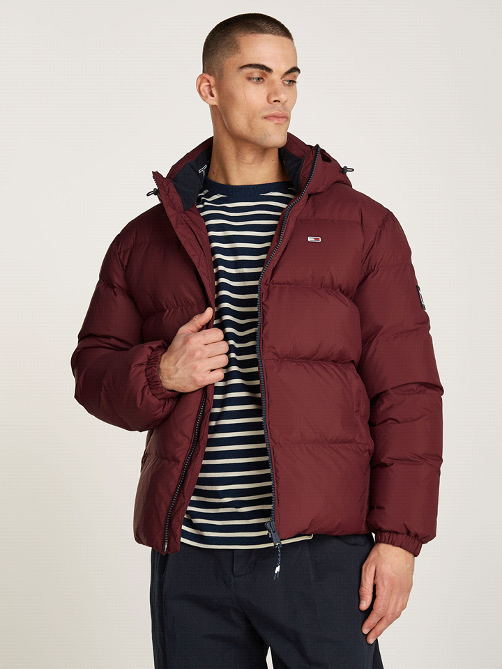 TOMMY JEANS PIUMINO ESSENTIAL DOWN JACKET CAPOSPALLA UOMO   ... 