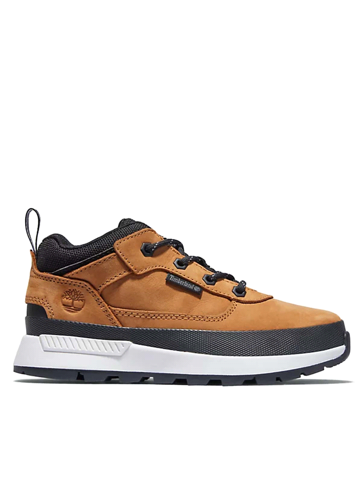 Gli scarponi Timberland Field Trekker per le avventure quotidiane dei più giovani, presentano una tomaia realizzata in pregiata pelle Premium Leather di Timberland®, una chiusura con cordoncino elasti... 