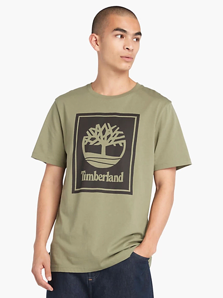 TIMBERLAND T-SHIRT MANICA CORTA STACK LOGO T-SHIRTERIA UOMO Multicolore  ... 