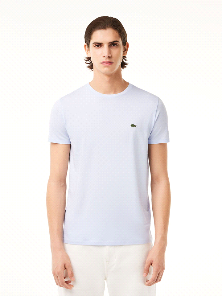 LACOSTE T-SHIRT MANICA CORTA LOGO T-SHIRTERIA UOMO Blu  ... 