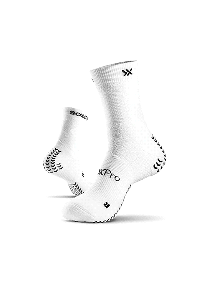 SOXPRO CALZA ANKLE SUPPORT TENNIS PADEL ACCESSORI UOMO Bianco  ... 